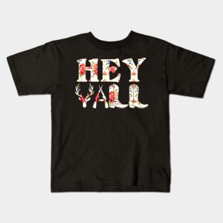 Hey Yall Hunting Kids T-Shirt